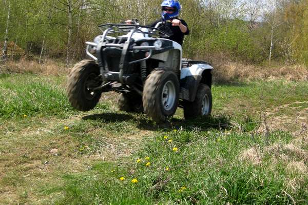 Quad biking